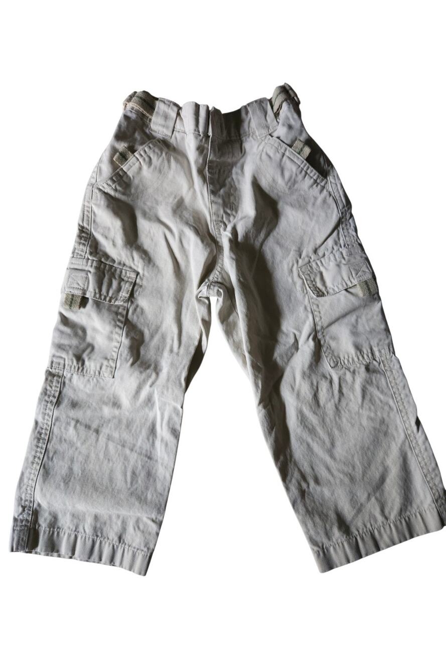 Vintage T.K.S. Basics Khaki Beige Elastic Waist Cargo Pants | Size 3T
Awesome!